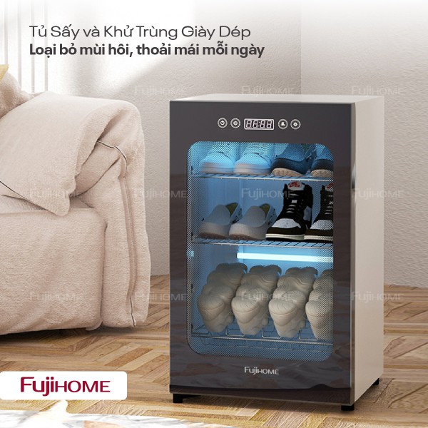Review Tủ Sấy Giày Fujihome SD128: Giải Pháp Toàn Diện Cho Gia Đình Đông Người