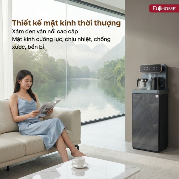 Fujihome TB243AN: Đẳng Cấp Cây Nước Bàn Trà Vân Nổi Cho Doanh Nhân