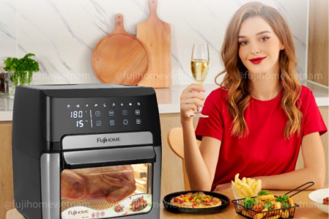 CHẤT LƯỢNG PHILIPS, GIÁ CHỈ BẰNG SUNHOUSE: SỰ THẬT VỀ NỒI CHIÊN KHÔNG DẦU FUJIHOME?