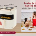 Nồi Chiên Không Dầu Fujihome: Giải Pháp Giảm 80% Dầu Mỡ Cho Bữa Ăn Lành Mạnh