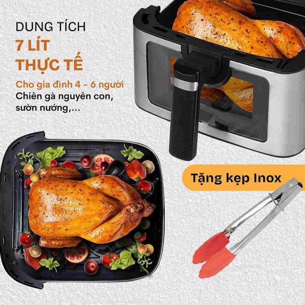 Bí Mật Đằng Sau Món Gà Quay Da Giòn Thịt Mọng: Đỉnh Cao Công Nghệ DUALHEAT