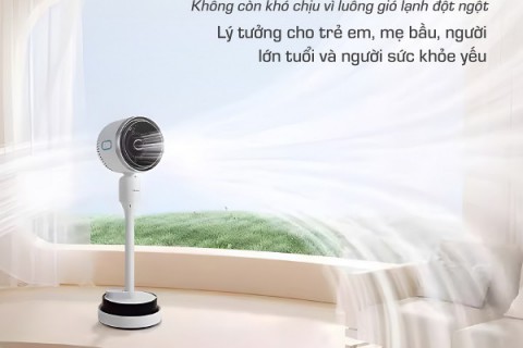 Sài Gòn Mùa Mưa Lạnh: Vì Sao Bạn Cần Một Chiếc Quạt 4 Mùa Fujihome AC707?