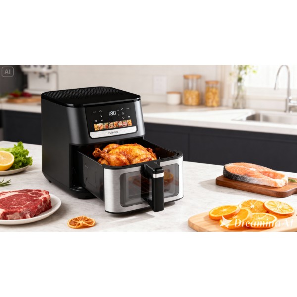 Từ rã đông đến giữ ấm: Nồi chiên Fujihome chăm sóc bữa ăn của bạn từ A-Z