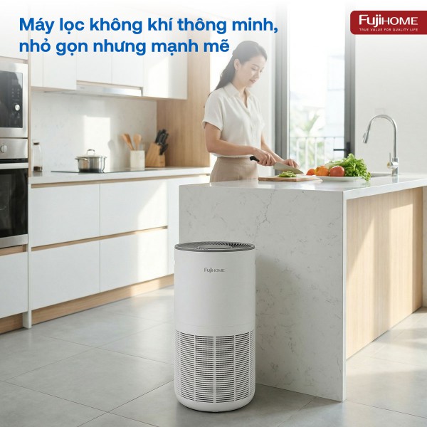 So sánh Fujihome AP5Grand vs Sharp FP-J80E-W: CADR 450 m³/h, Chọn Hiệu Năng Hay Thương Hiệu?