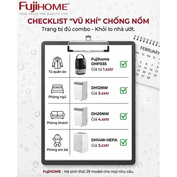 Mùa Nồm Sắp Đến: Checklist "Vũ Khí" Chống Ẩm Toàn Diện Cho Từng Góc Nhà