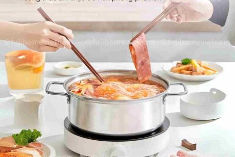 Bếp Từ Tròn IC-H02: Phá Vỡ Mọi Quy Tắc Thiết Kế Truyền Thống