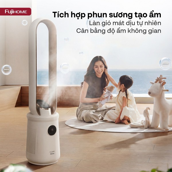 "Chìa Khóa" Mở Cửa Giấc Ngủ Ngon: Quạt Thông Minh Fujihome Chăm Sóc Sức Khỏe Bạn Như Thế Nào?