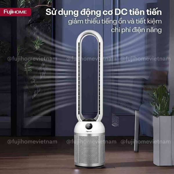 "Trái Tim" Của Quạt Thông Minh Fujihome: Sức Mạnh Thầm Lặng Từ Động Cơ BLDC Inverter
