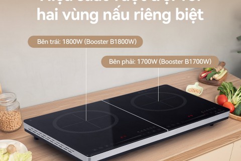 Bóc Tem Bếp Từ Fujihome IC2123: Bên Trong Là "Trái Tim" IGBT Siemens Đức 100%