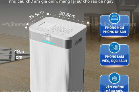 Fujihome DH16NW-HEPA: Giải Pháp Hút Ẩm Và Lọc Không Khí "2 Trong 1" Hoàn Hảo Fujihome DH16NW-HEPA: Giải Pháp Hút Ẩm Và Lọc Không Khí "2 Trong 1" Hoàn Hảo