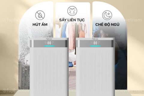 Hệ Sinh Thái Máy Hút Ẩm HEPA Fujihome: "Cứu Tinh" Cho Người Dị Ứng Và Sức Khỏe Gia Đình