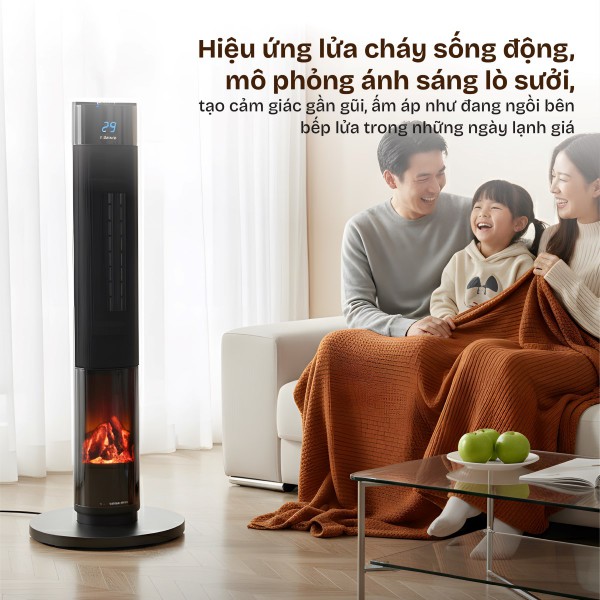 Máy Sưởi Thông Minh Fujihome: Tận Hưởng Sự Thảnh Thơi Với Công Nghệ Hẹn Giờ Và Điều Khiển Từ Xa