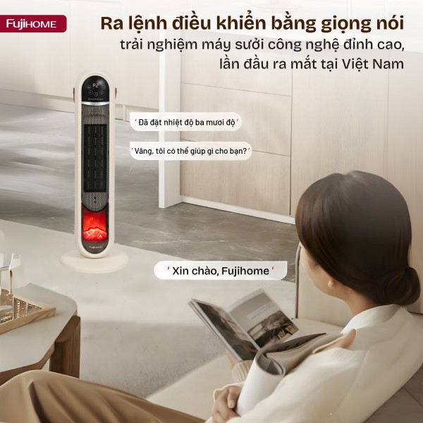 Fujihome Smart Home: Khi máy sưởi trở thành trợ lý ảo của gia đình