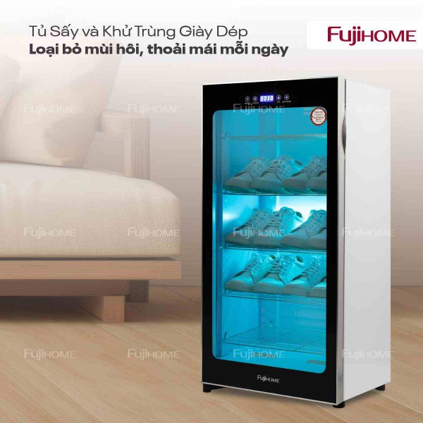 Tủ Sấy Giày Dép Khử Khuẩn Fujihome: Giải Pháp Đột Phá Cho Sức Khỏe Gia Đình Việt