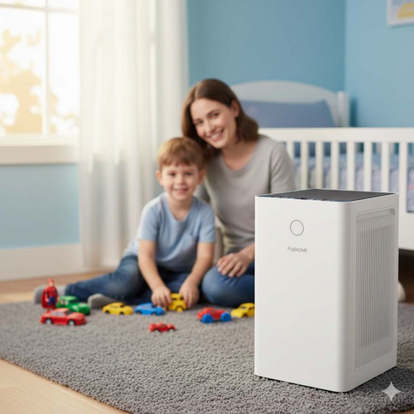 Hành Trình Cùng Con Chiến Thắng Viêm Mũi Dị Ứng Nhờ Máy Lọc Không Khí Fujihome AP5Pro
