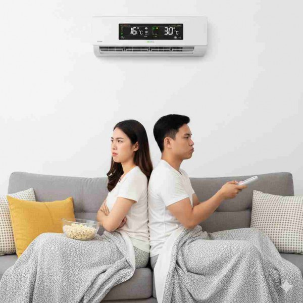 "Anh Nóng – Em Lạnh": Khoa Học Đằng Sau Cuộc Chiến Nhiệt Độ Phòng Ngủ