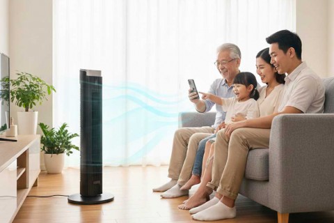 Quạt Tháp Thông Minh Fujihome SmartWind: Món Quà Sức Khỏe Cho Năm Mới An Lành Quạt Tháp Thông Minh Fujihome SmartWind: Món Quà Sức Khỏe Cho Năm Mới An Lành