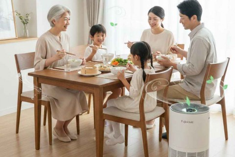 Fujihome AP5 Series: "Lá Chắn" Bảo Vệ Không Khí Sạch Cho Mọi Không Gian Sống