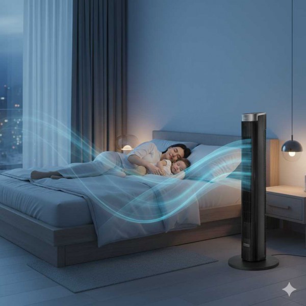 Quạt Tháp Thông Minh Fujihome SmartWind: Giải Pháp Sức Khỏe Toàn Diện Cho Năm Mới An Lành