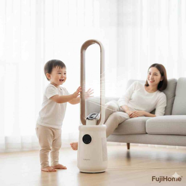 So Sánh Quạt Không Cánh Và Quạt Có Cánh: Đâu Là Lựa Chọn Cho Gia Đình Hiện Đại?