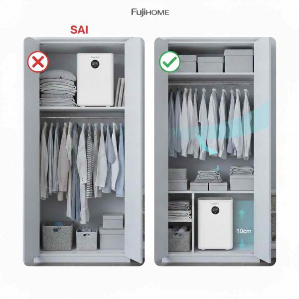 SETUP ĐÚNG CÁCH — 5 SAI LẦM KHIẾN MÁY HÚT ẨM TRỞ NÊN VÔ DỤNG