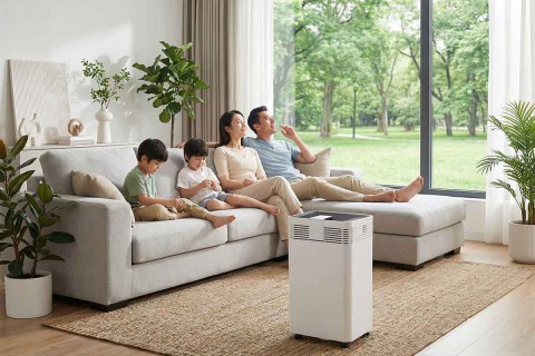 Hệ sinh thái máy hút ẩm lọc không khí Fujihome: Lá chắn HEPA bảo vệ sức khỏe toàn diện