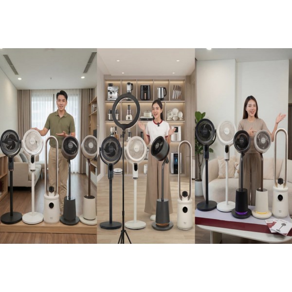 5 công nghệ trong 1: Quạt giọng nói FujiHOME BF15, CFR Series đang là xu hướng hè 2026