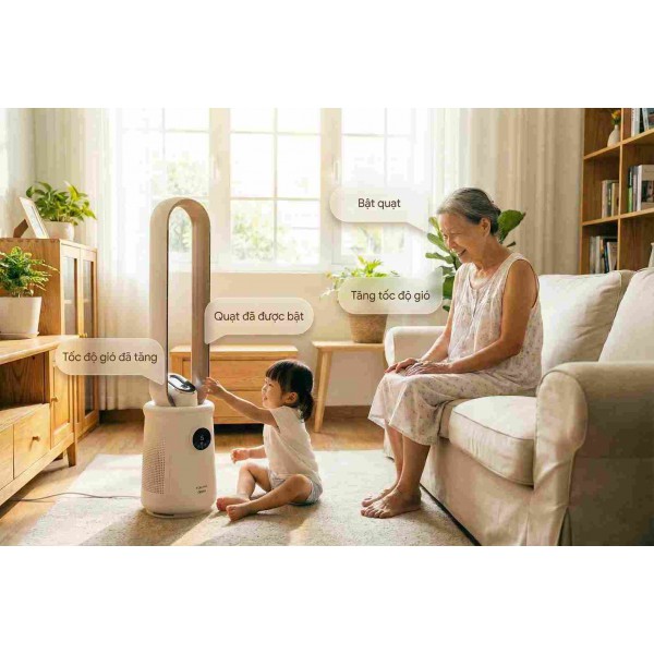 "Cứu Tinh" Cho Người Bị Dị Ứng: Hành Trình Tìm Lại Giấc Ngủ Ngon Nhờ Quạt Lọc Khí Fujihome