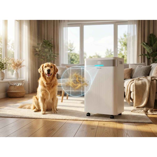 Máy Hút Ẩm HEPA Fujihome: Giải Pháp Hoàn Hảo Cho Người Nuôi Thú Cưng