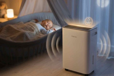 Giấc Ngủ Ngon Hơn Với Máy Hút Ẩm Fujihome Độ Ồn Thấp: "Vũ Khí" Êm Ái Cho Phòng Ngủ