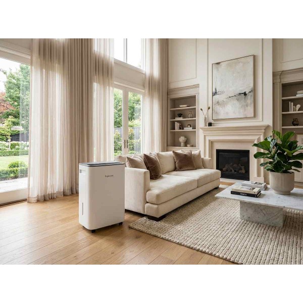 Phòng Khách Luôn Khô Thoáng Với Máy Hút Ẩm Fujihome DH12LITE