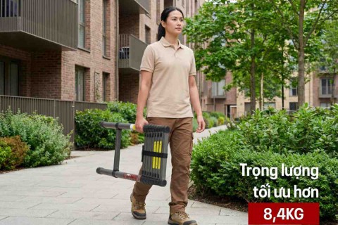 Fujihome STL35: Cuộc Cách Mạng Vật Liệu – Thang Rút Siêu Nhẹ Chỉ 7kg