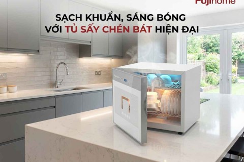 Công Nghệ Tiệt Trùng 3 Lớp (UV + Ozone + Nhiệt): Bí Mật Đằng Sau Sự An Toàn Của Tủ Sấy Fujihome