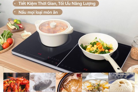  Booster Nấu Siêu Tốc: Đun Sôi 1 Lít Nước Chỉ Trong 2 Phút Với Bếp Từ Fujihome