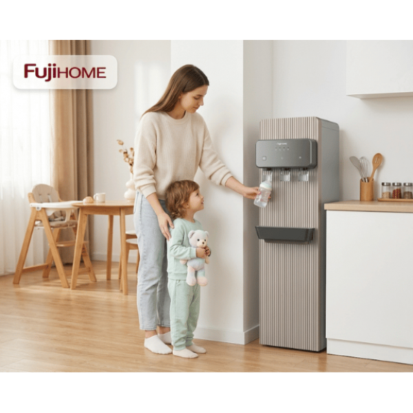 WP2109C Không Phải Máy Lọc Nước Để Bàn – Tuyệt Tác Tủ Đứng Luxury Cho Nước Uống Tại Vòi Đẳng Cấp Từ Fujihome