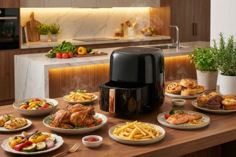 Nồi Chiên Không Dầu Fujihome: Bí Quyết Nấu Nhanh, Tiết Kiệm Thời Gian Cho Gia Đình Bận Rộn