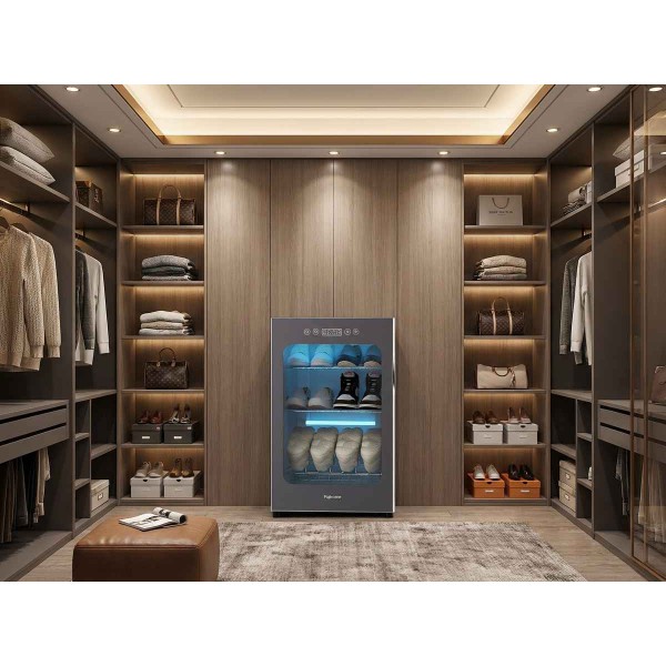 Khử Trùng Kép UV & Ozone: Tủ Sấy Giày Fujihome Loại Bỏ 99,99% Vi Khuẩn Và Nấm Mốc
