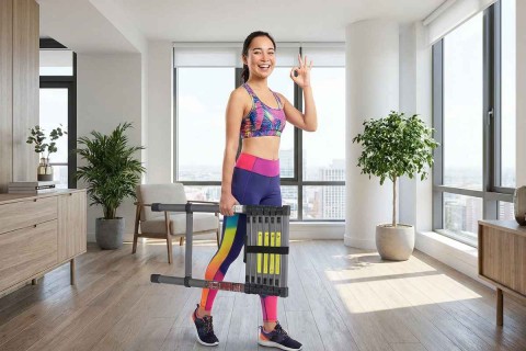 Thang Gì Mà Nhẹ Thế? Khám Phá Thang Thép Carbon Fujihome STL27 Cho Phụ Nữ Hiện Đại