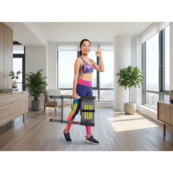 Thang Gì Mà Nhẹ Thế? Khám Phá Thang Thép Carbon Fujihome STL27 Cho Phụ Nữ Hiện Đại