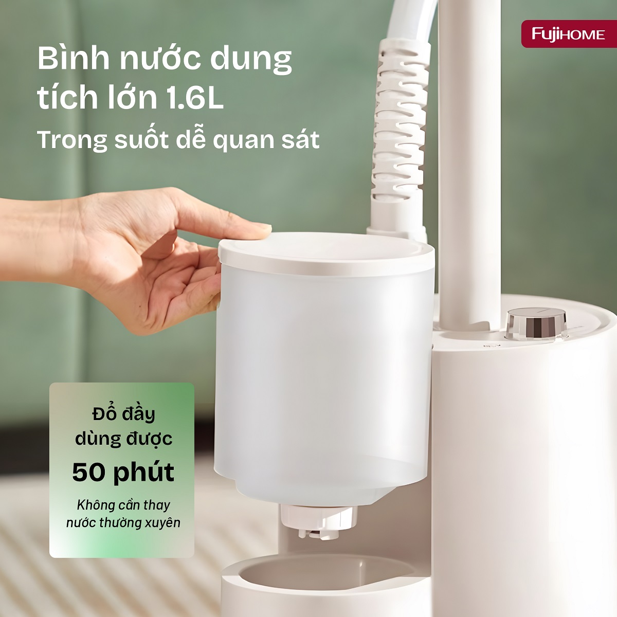 Bàn Là Cây Hơi Nước Fujihome SI18DBW