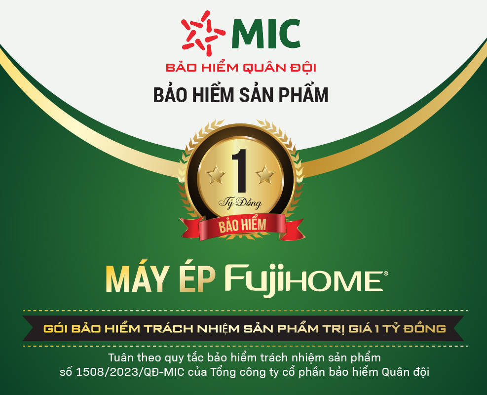 Máy ép chậm nguyên quả Fujihome SJ50C
