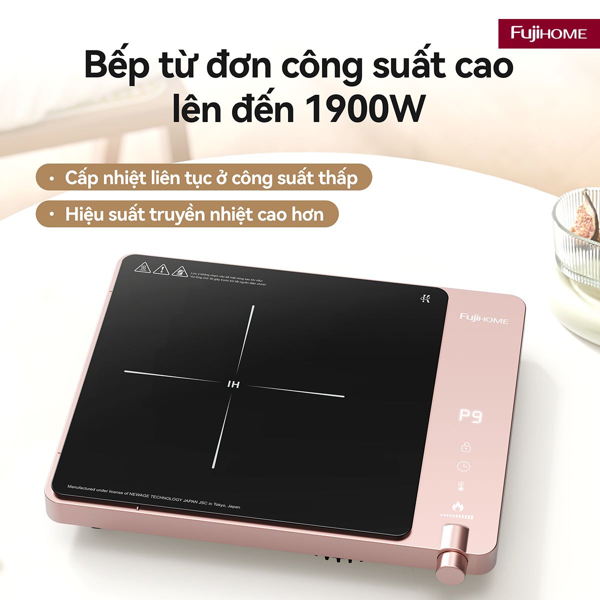 Bếp Từ Đơn Fujihome IC1207P