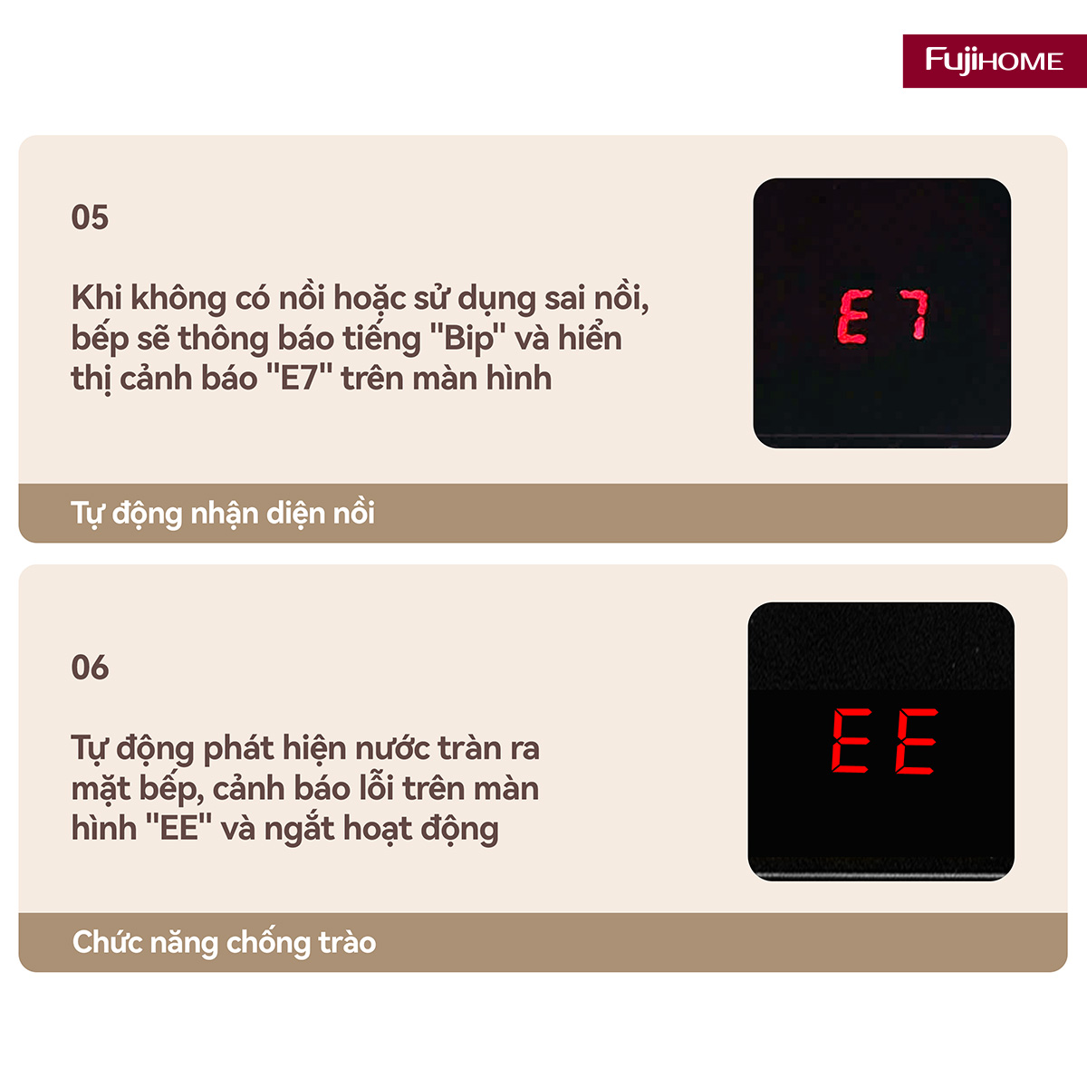 Bếp từ đôi Fujihome IC2123