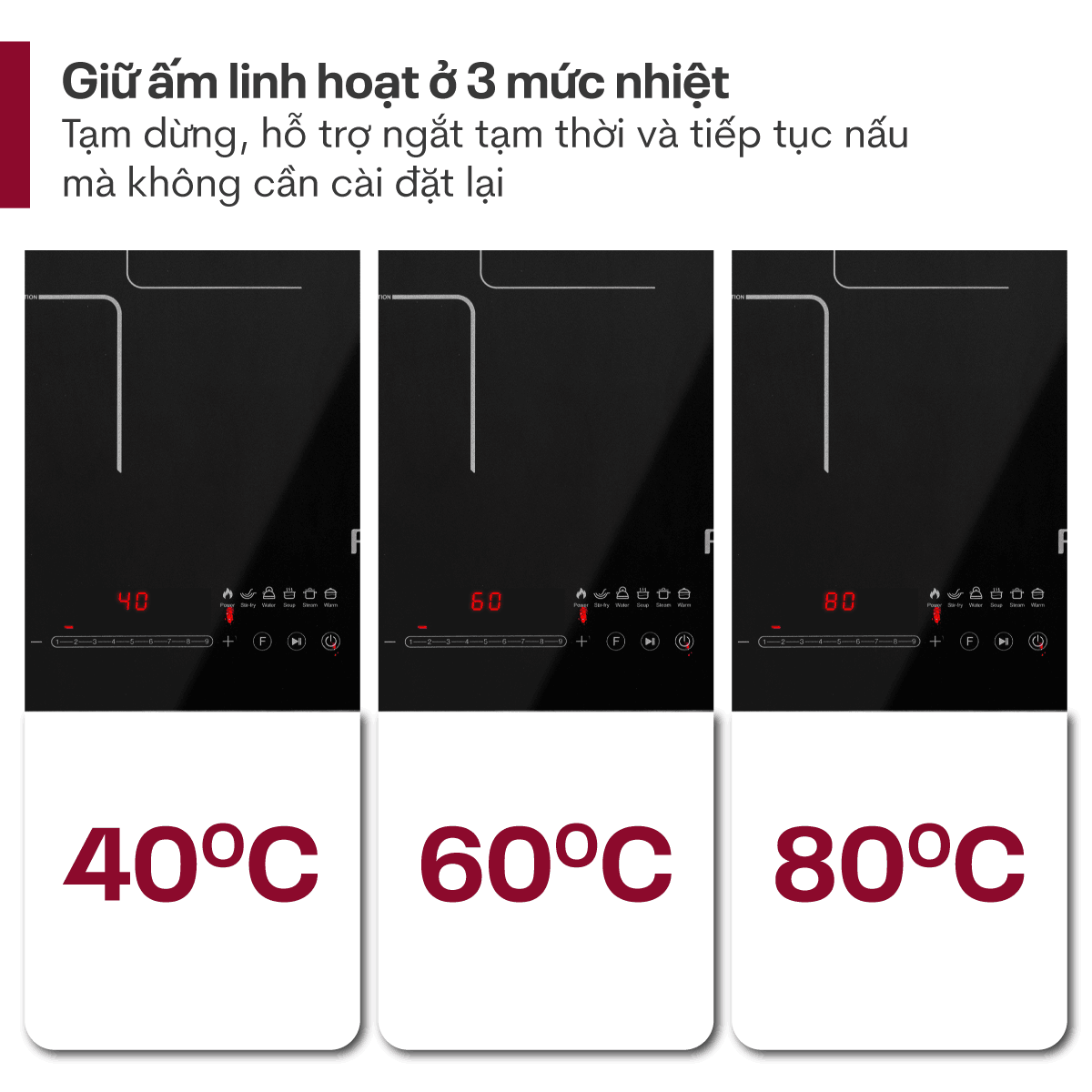 Bếp đôi từ và hồng ngoại Fujihome IC2519