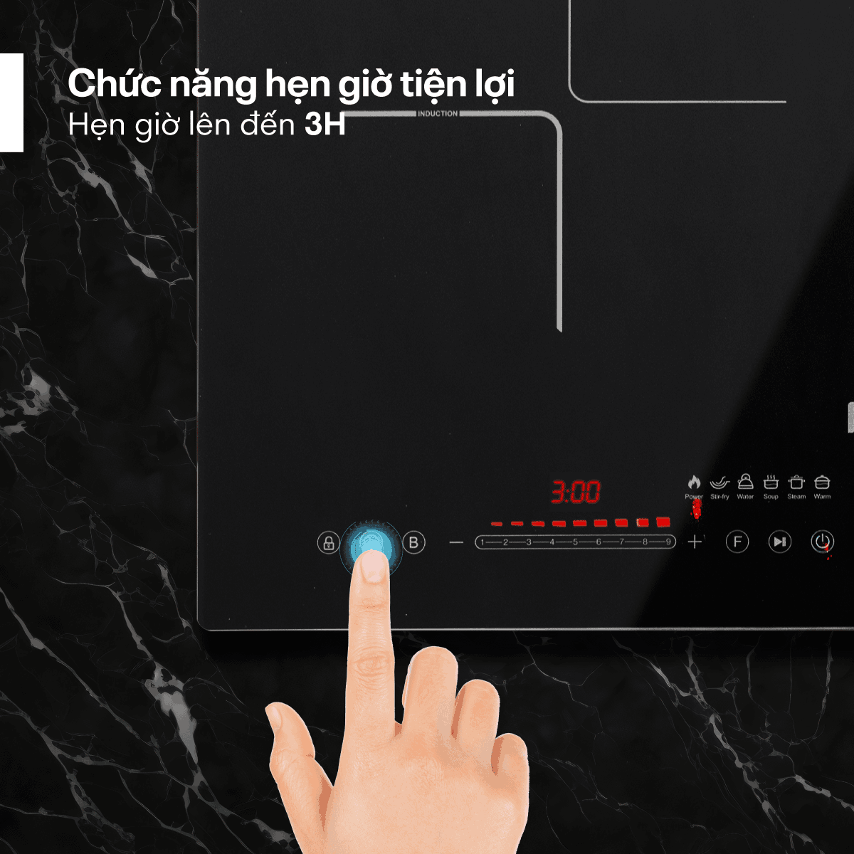 Bếp đôi từ và hồng ngoại Fujihome IC2519