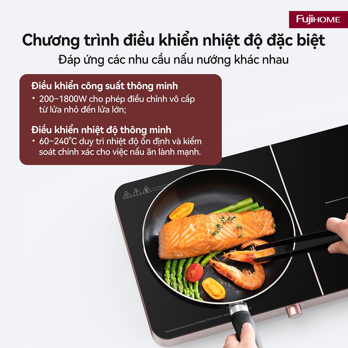 Bếp Từ Đôi Fujihome IC2602P