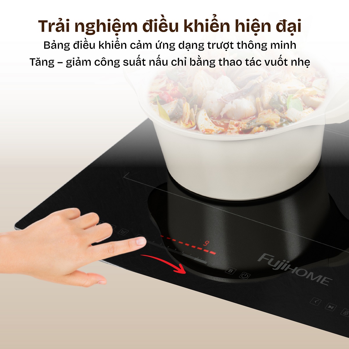 Bếp từ đôi Fujihome IC2622