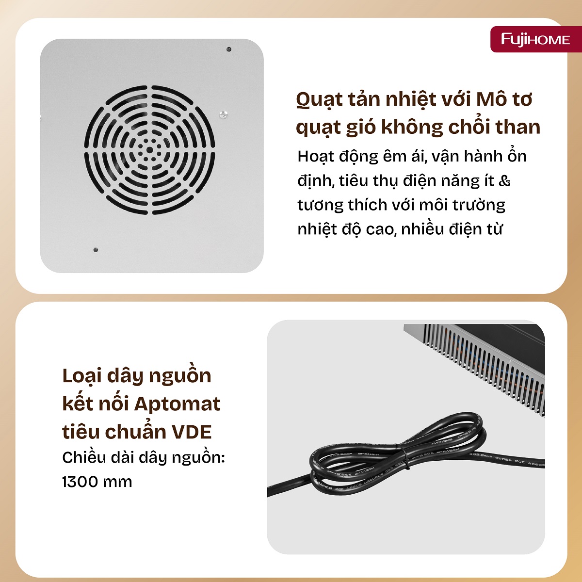 Bếp từ đôi Fujihome IC2622