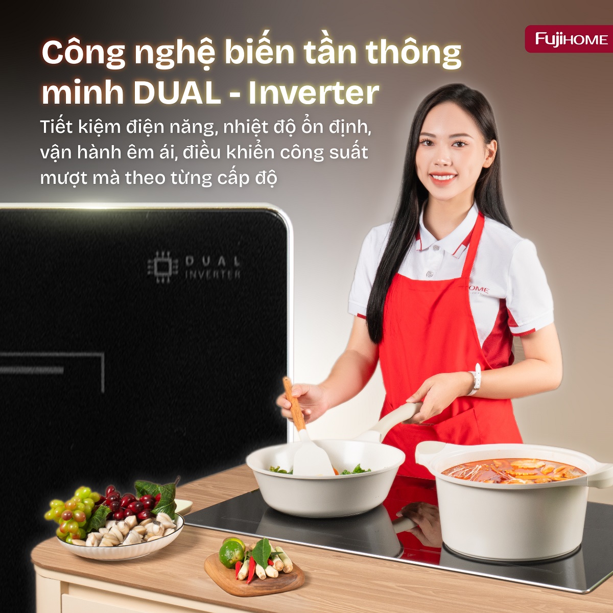 Bếp từ đôi Fujihome IC2622