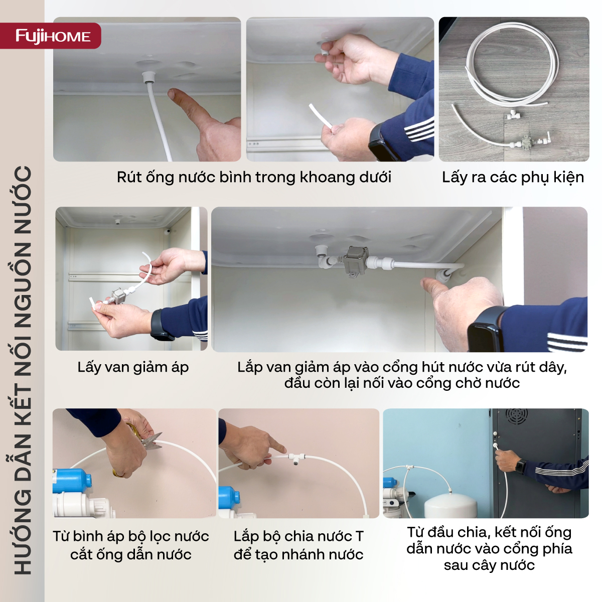 Cây nước bàn trà điều khiển bằng giọng nói Fujihome TB2411N-VOICE